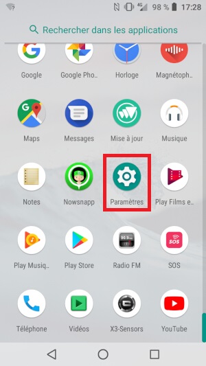 Personnalisation de la sonnerie du Crosscall 